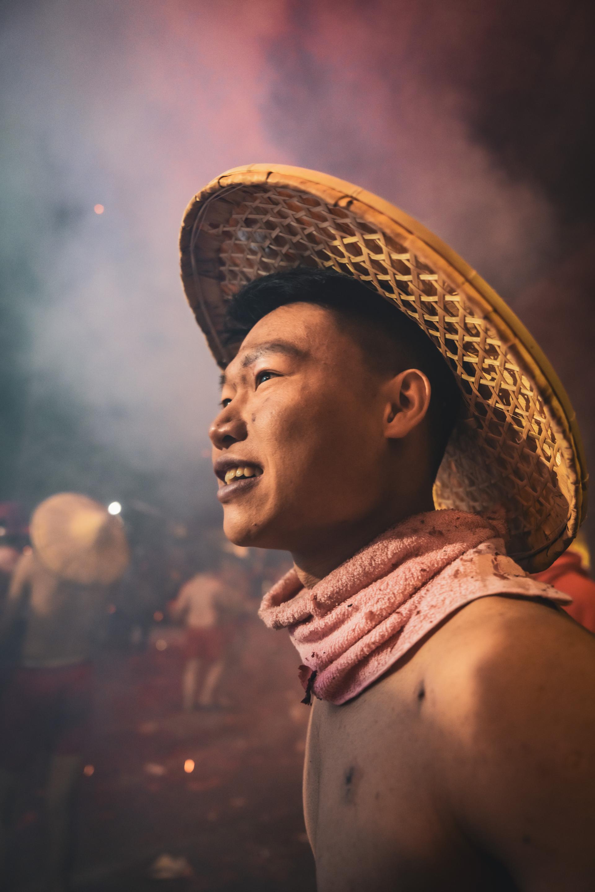 London Photography Awards Winner - The Crimson Baptism: Warriors of Shezidao