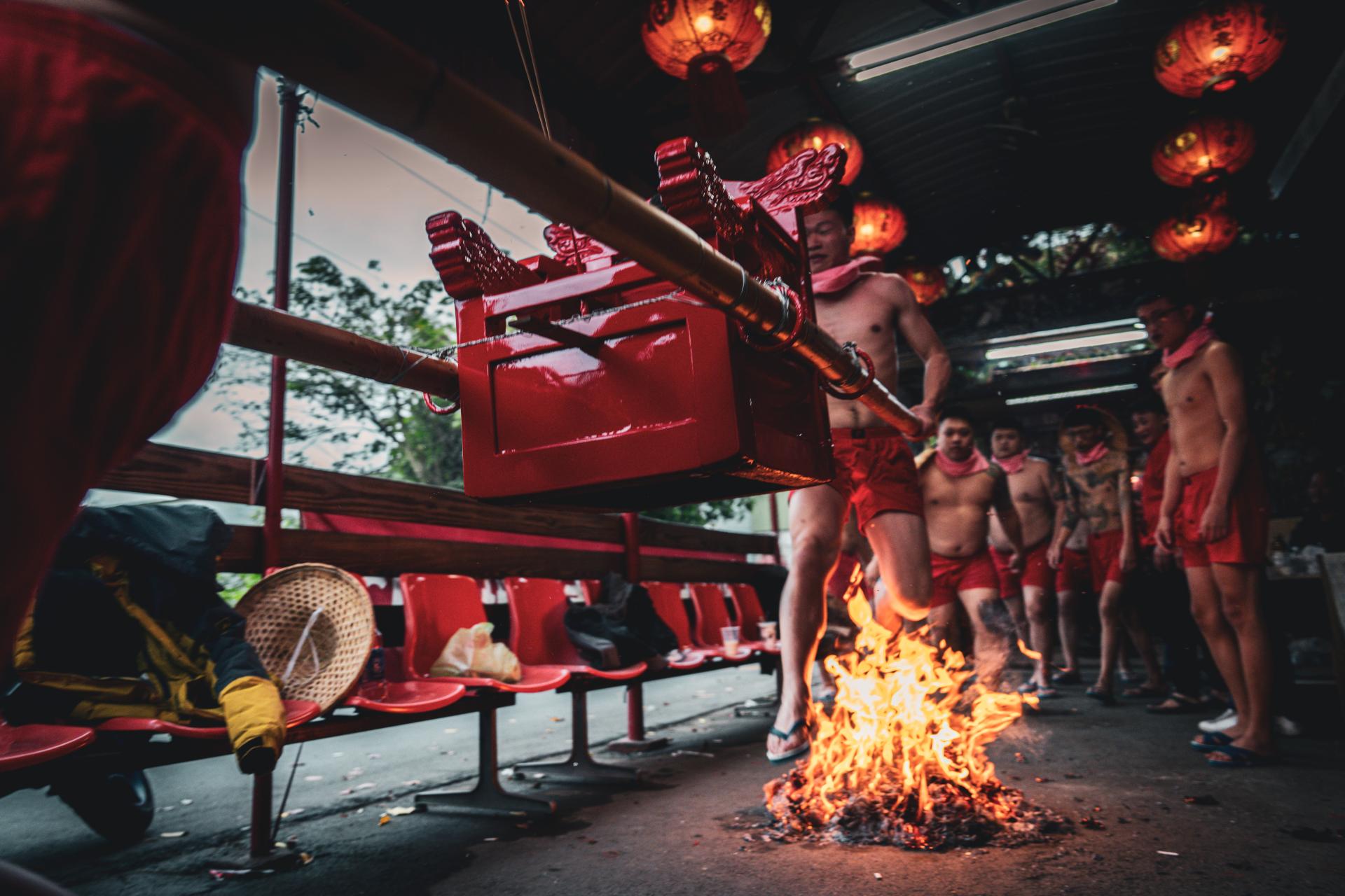 London Photography Awards Winner - The Crimson Baptism: Warriors of Shezidao
