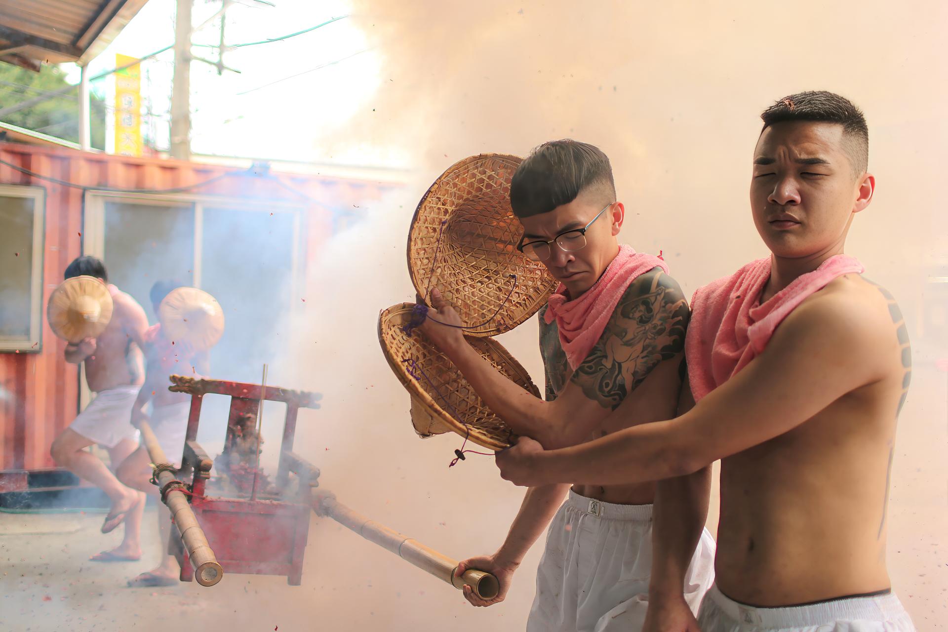 London Photography Awards Winner - Firecracker Tattoos: The Imprint of Devotion