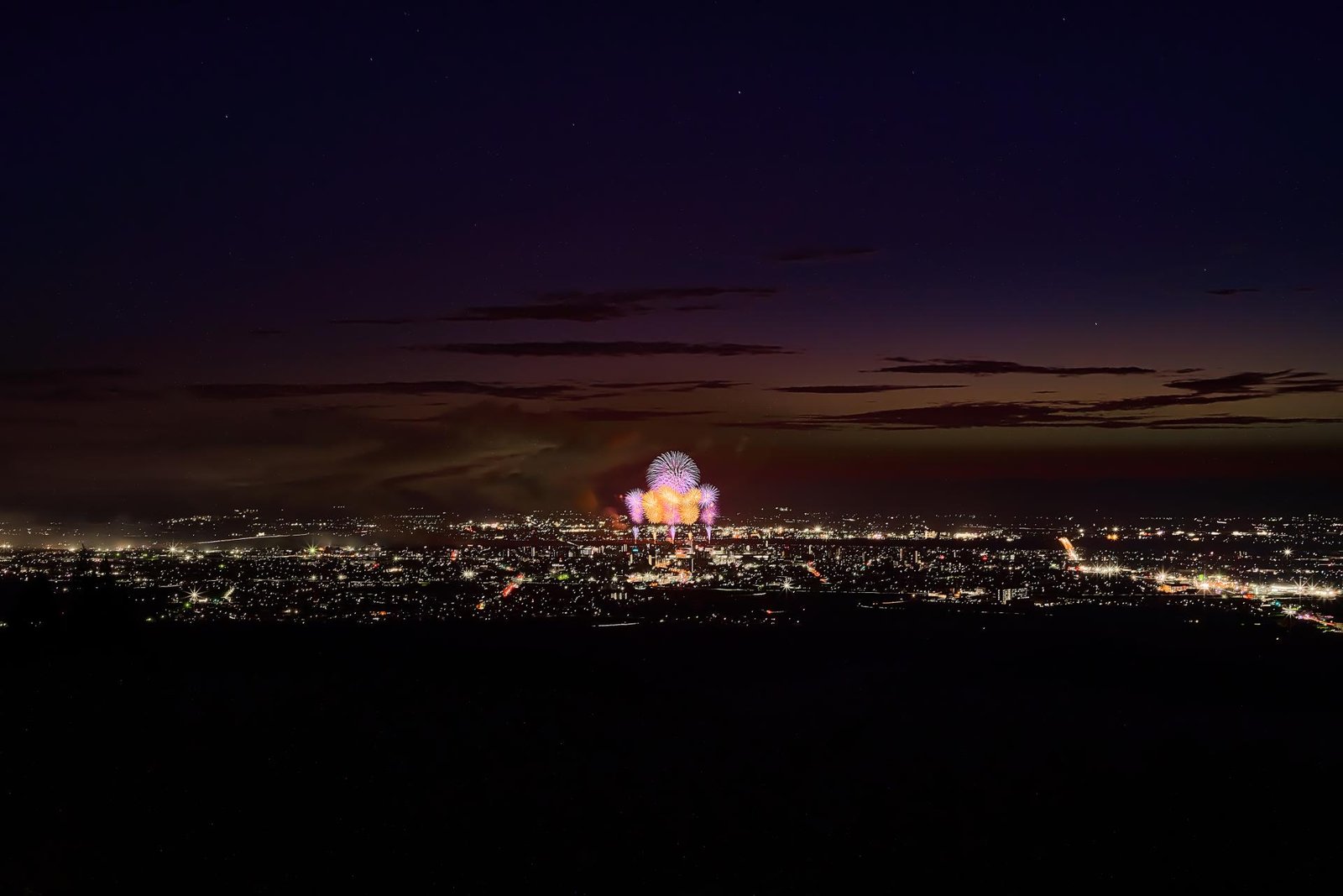 London Photography Awards Winner - Sky, city, and firewoks