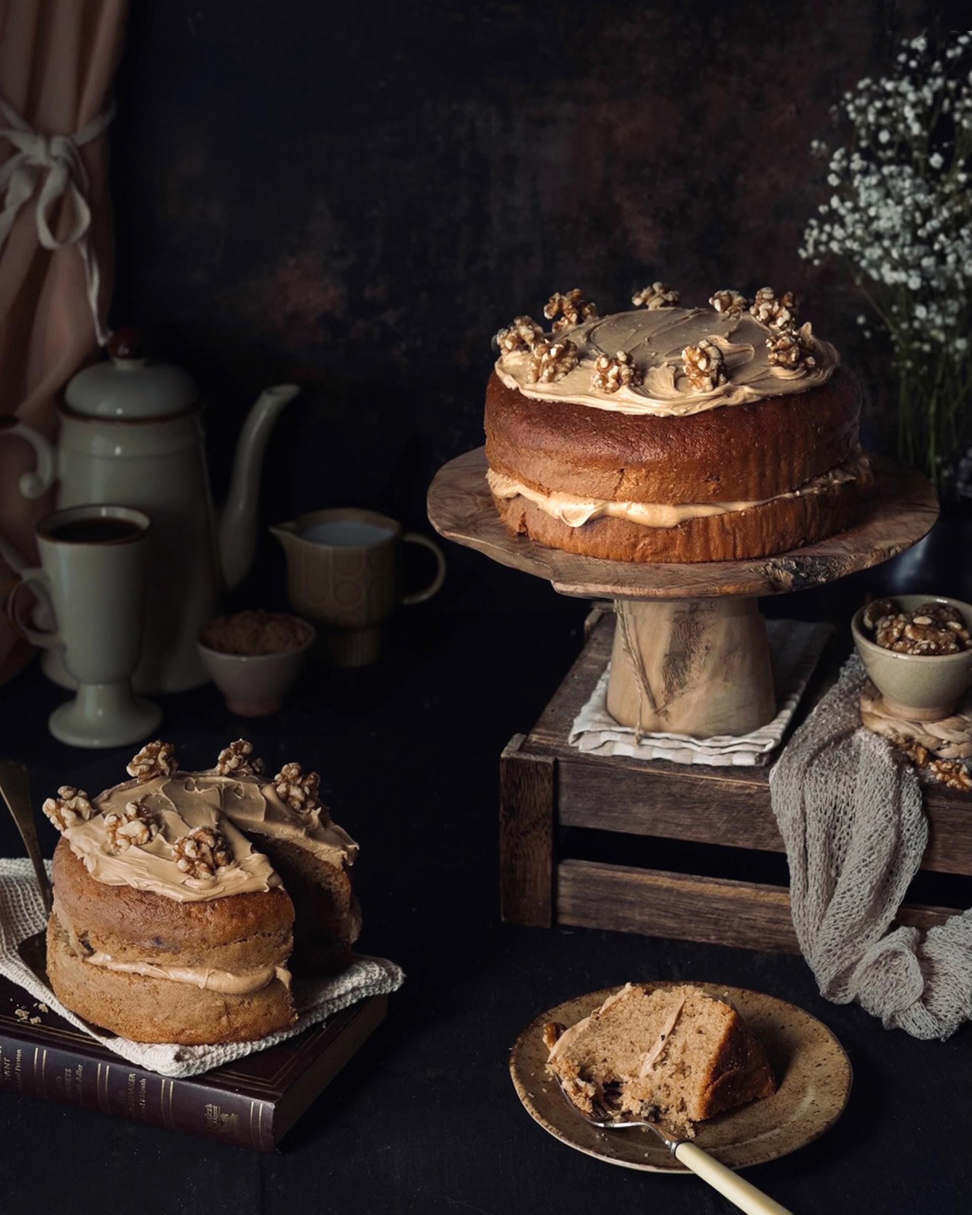 London Photography Awards Winner - Coffee & Walnut Cake