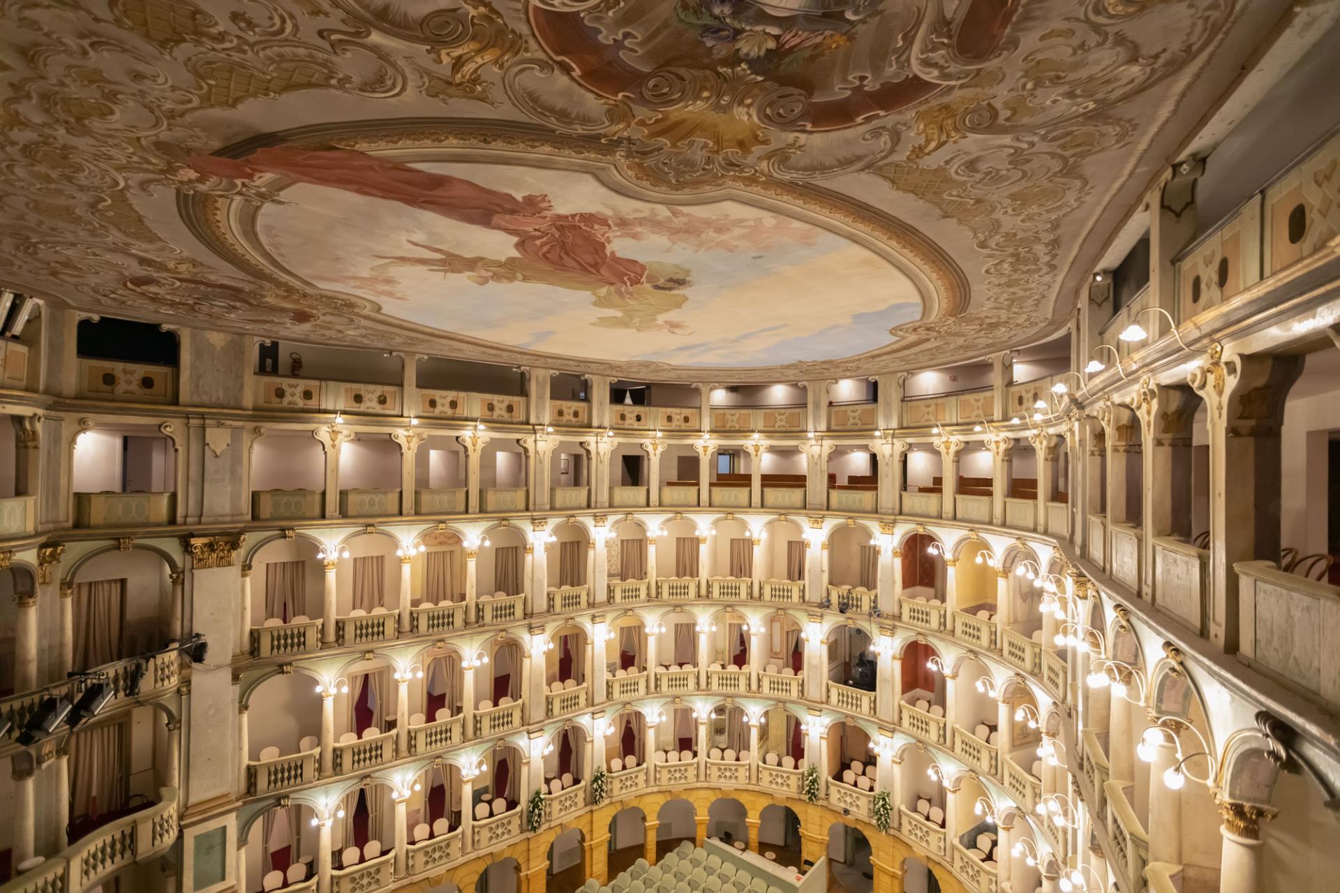 London Photography Awards Winner - A historic Italian theater from the 1700s