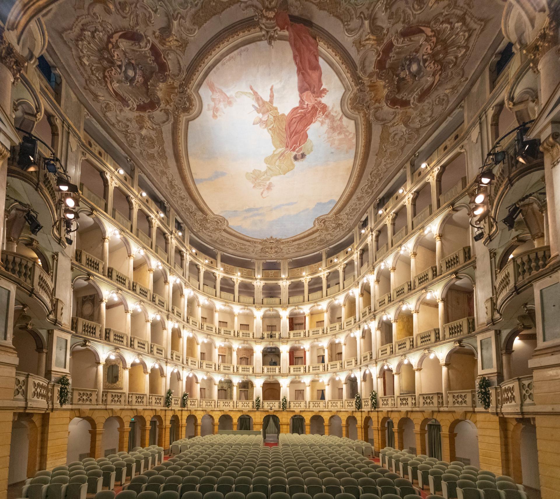 London Photography Awards Winner - A historic Italian theater from the 1700s
