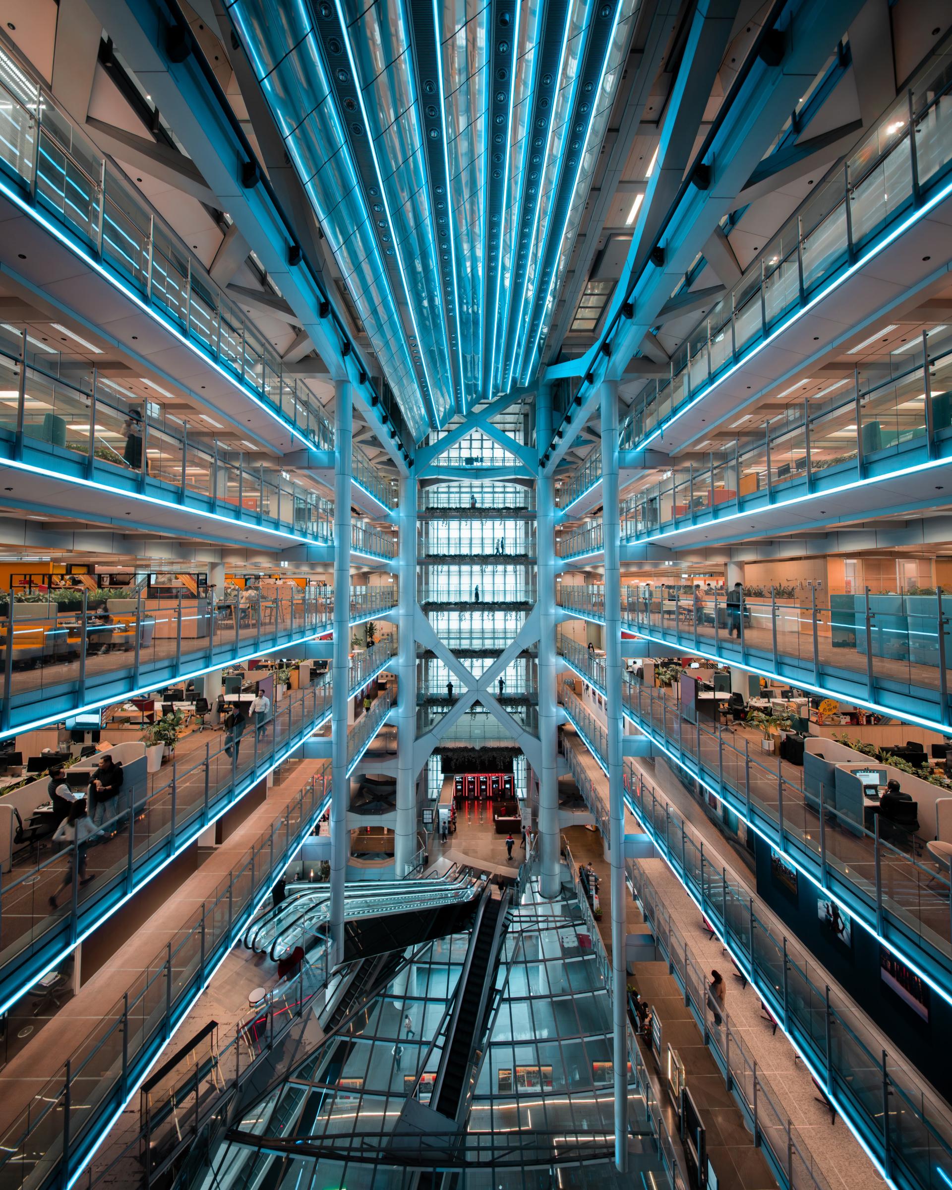 London Photography Awards Winner - Inside Out: HSBC Main Building