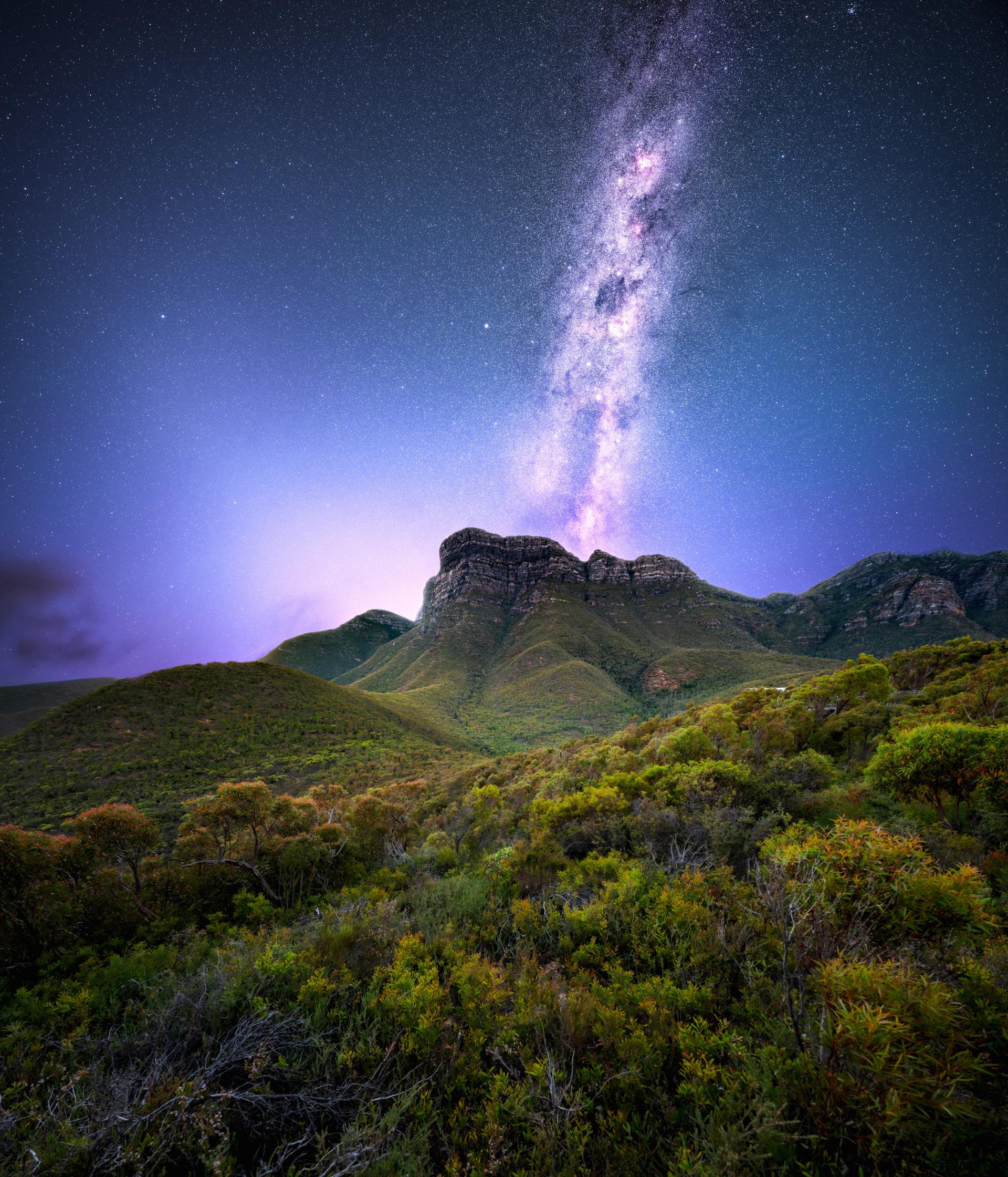 London Photography Awards Winner - A River of Stars Piercing the Mountain